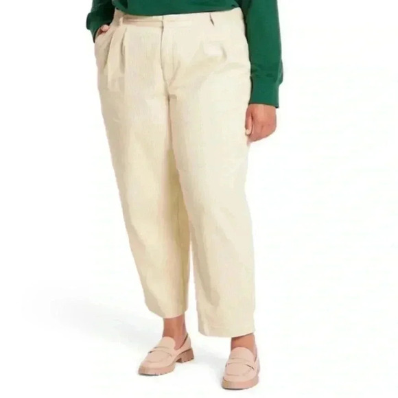 Rowing Blazers for Target Tapered
Cream Corduroy Pants - Picture 1 of 15